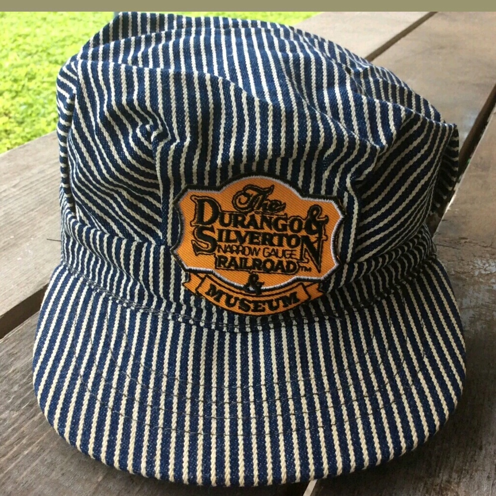 Vtg Durango &Silverton Narrow Gauge Conductor hat